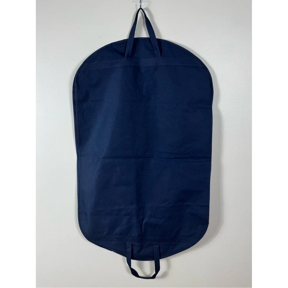 Ralph Lauren Garment Bag Navy Blue 24x39 for Suits Shirts Blazers Travel Storage